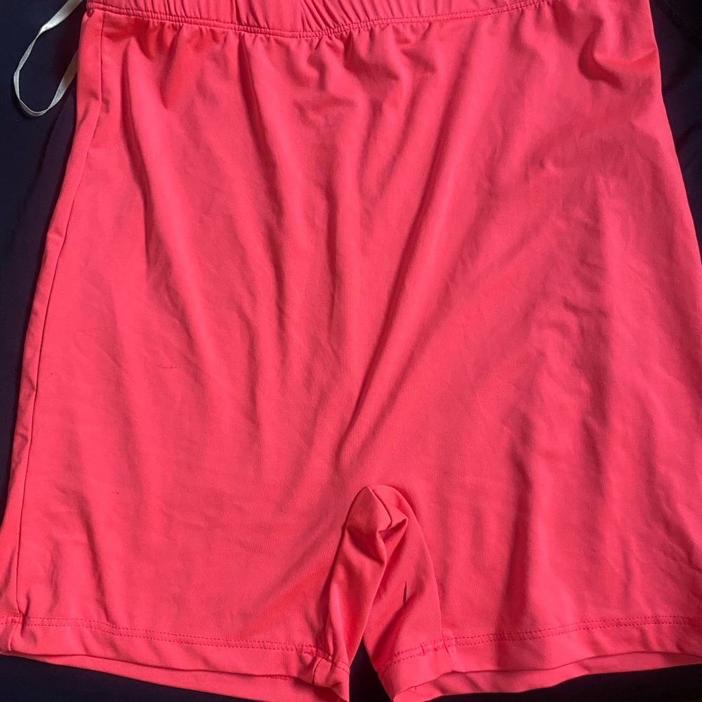 New Hot Pink Biker Shorts